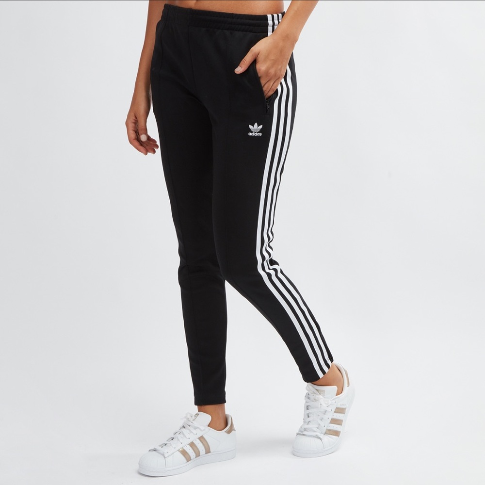 ADIDAS BLK TRACK PANT